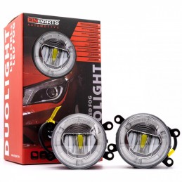 LED SvÄtla Pro DennĂ­ SvĂ­cenĂ­ s Mlhovkami FIAT Freemont (3/2011-12/2015) (W)